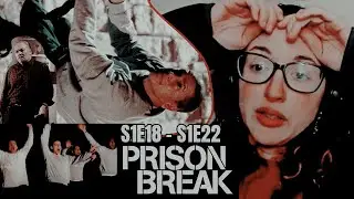 PRISON BREAK REACTION SEASON 1 EPISODES 18 - 22 | IM HAVING A HEART ATTACK!