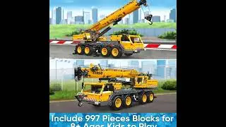Mould King Technik Crane Building Blocks Kit
