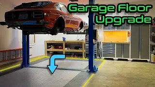 Best Garage Flooring Options and Easy DIY Tile Install (Makeover Complete!)