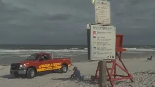 Swimmer rescued after hours-long search