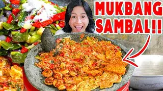 NYARI MAMPUS!! MUKBANG SAMBAL BAWANG TERNIKMAT BUATAN SENDIRI