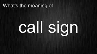 What's the meaning of 