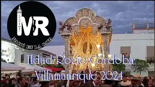 La Hdad del Rocío de Córdoba a su paso por Villamanrique en 2024.