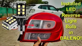 Baleno LED Reverse Light Bulb Installation