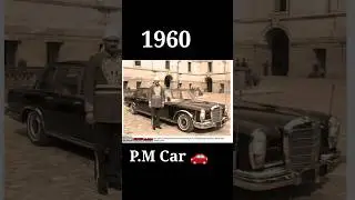 Evolution of Indian Prime Minister Car #car #pmmodi #carlover #shorts