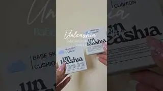 I'm obsessed with this Unleashia Babe Skin Baby Blue Cushion foundation˚⊹♡⊹˚#viralvideo #shorts