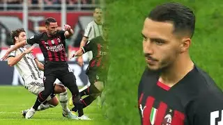 Ismaël Bennacer Playing Like Warrior 🔴⚫ | vs Juventus | HD 2022/23