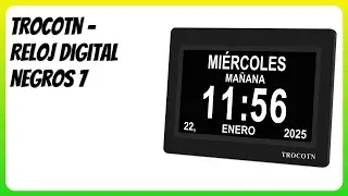 RESE&Ntilde;A (2026) : TROCOTN - Reloj Digital Negros 7. DETALLES