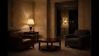 Quiet Interiors | Roman Private Lounge Ambience for Focus & Late Work (2h15m)