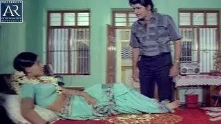 Abhimanyudu Movie Scenes | Vijayashanti with Sobhan Babu | AR Entertainments