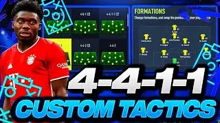 FIFA 22 | 'INCREDIBLE' 4-4-1-1 Best Custom Tactics/Instructions (Post Patch) - FIFA 22 ULTIMATE TEAM