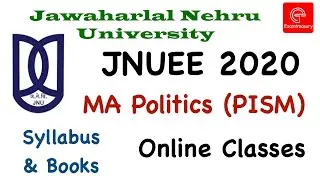 JNU Entrance Exam 2020 MA Politics (PISM) | Syllabus, Books & Preparation | Test Series