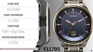 ELEVATE YOUR STYLE WITH OUR  LATEST TITAN REGALIA COLLECTIONREGALIA OPULENT  Bold Statements ₹11795