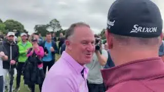 Hole in one John Key ex Prime Minister of NZ