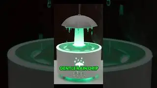 Rain Umbrella Humidifier. #giftideas #relaxing #aesthetic #humidifier #aromadiffuser #rainsounds