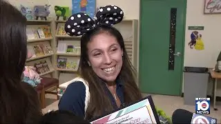 Miami Springs teacher wins $2,000 cruise voucher thanks to daughter!