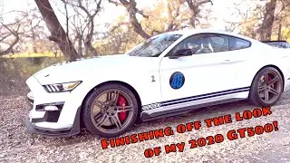 Side Stripe Install on 2020 Shelby GT500