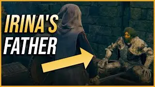 Where is Irina's Father at Castle Morne?