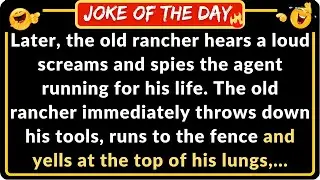 The old rancher warns the inspection agent - (FUNNY CLEAN JOKE) | Funny Short Jokes 2023