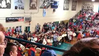 Opening ceremony all native basketball tournament 2014