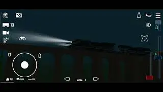 Tren negro por puente 