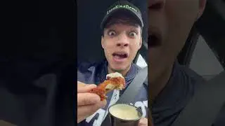Обзор куриных крылышек Taco Bell! #шорты #короткий