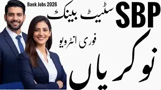 State Bank of Pakistan New Jobs 2026 | SBP OG-3 & OG-4 Careers | Apply Online Now