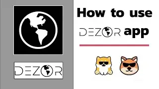 How to use Dezor App Browser Live TV | Dezor App