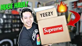 HUGE HYPEBEAST & SNEAKER HAUL! (5 SNEAKERS)