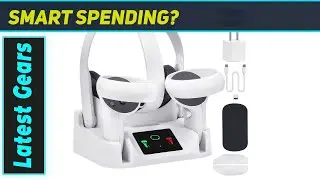 Lampelc Charging Dock for Oculus Quest 2 &ndash; Best Compact VR Charging Station