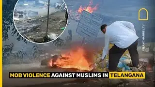 Large Hindu-right mob attacked Muslim community properties in Telangana state