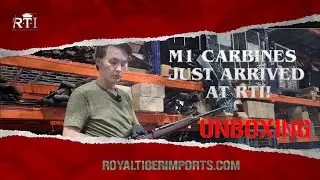 M1 Carbine Unboxing! New Shipment from Ethiopia of WWII Carbines
