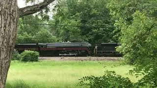 NS 955 (611 Ferry Move) passes Markham, Virginia