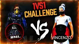 VINCENZO VS BNL || insane Challenge ❤️||Free fire clash squad Battle.