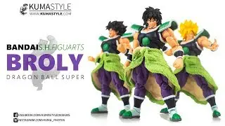 Обзор игрушки: Bandai S.H. Figuarts Armored Broly (Dragon Ball Super)