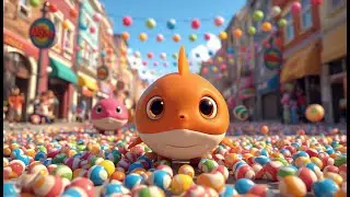 Candy Colors Parade | Color Learning Fun Song for Kids | Nursery Rhymes & Songs for Children