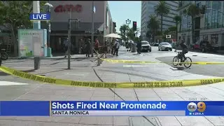 Brinks Security Guard Shoots Man With Knife At Third Street Promenade
