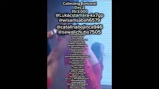Collecting Eyekons! (Day 2 35/2,000) #roblox #trend #ate #eyekon #eyekonic #katseye #katseyeedit#idk