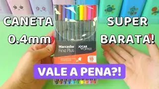 Caneta Fine Plus 0.4mm Jocar Office - Vale a Pena?