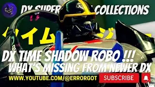 DX Time Shadow !! Delta Formation !! Super Sentai Series Time Ranger #megazord #sentai #powerrangers
