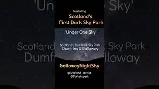 GallowayNightSky Supporting Scotland's First Dark Sky Park in Dumfries and Galloway Scotland Music 🎵