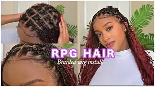 WOW! I found the best ✨Boho Human hair Braided Wig!! RPG HAIR