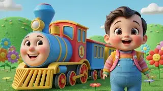 My First Train Ride Choo Choo 🚂 | Train Song for Kids | Nursery Rhymes & Baby Songs for Toddlers