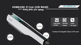 Kernel UVB KN-4003BL2D Operation Video Uvb 311nm Light therapy