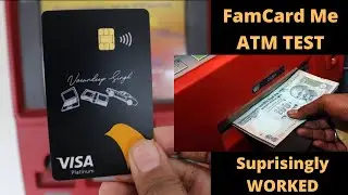 FamCard Me ATM Test | ATM Test of FamCard Me | Techno Heek