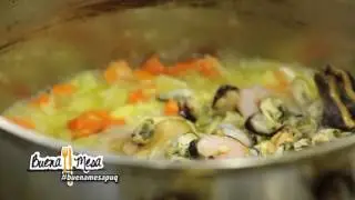 Caldillo de mariscos - Buena mesa