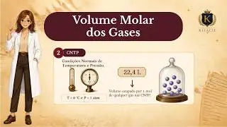 Volume Molar dos Gases (Fácil) - Exemplo Resolvido