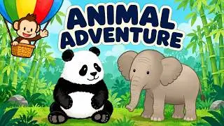 Monkey Preschool Animals Gameplay (Educational Animal Game)