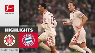 Bayern Extend Their Lead! | St. Pauli - FC Bayern M&uuml;nchen 0-1 | Highlights | MD 10 &ndash; Bundesliga