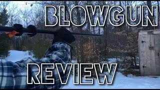 Testing BLOWGUN by cold steel!